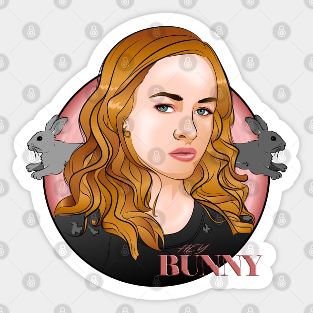 Bunny Sticker by annnadary